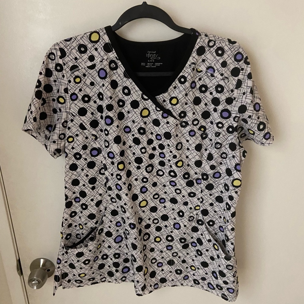 Cherokee infinity Scrub top.